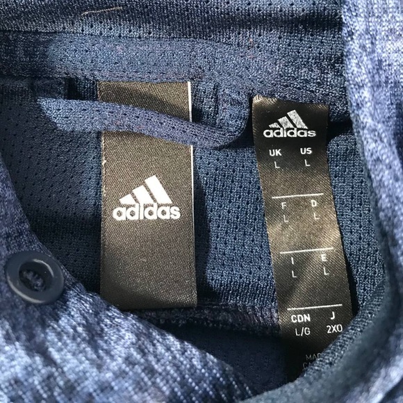 Men’s Adidas Team Issue Badge Fleece Pullover Hoodie Sweatshirt Size Large - Picture 3 of 7